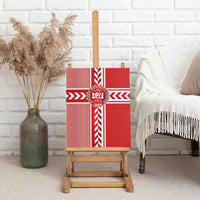 Denmark National Football Canvas Wall Art The Red and Whites Sporty Style - Wonder Print Shop