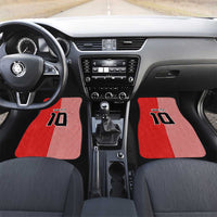 Custom Denmark National Football Car Mats The Red and Whites Sporty Style - Wonder Print Shop