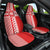 Denmark National Football Car Seat Cover The Red and Whites Sporty Style - Wonder Print Shop