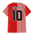 Custom Denmark National Football Family Matching Puletasi and Hawaiian Shirt The Red and Whites Sporty Style - Wonder Print Shop