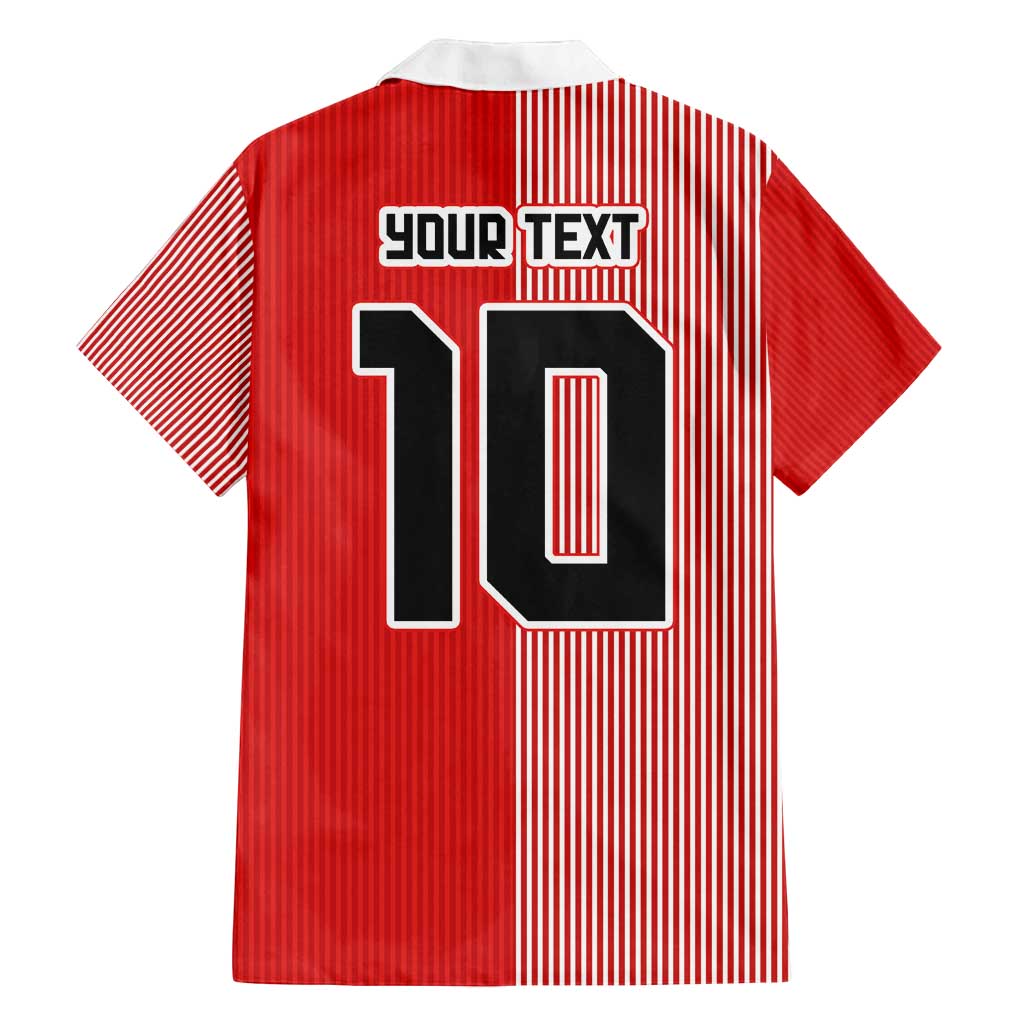 Custom Denmark National Football Family Matching Tank Maxi Dress and Hawaiian Shirt The Red and Whites Sporty Style - Wonder Print Shop