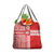 Denmark National Football Grocery Bag The Red and Whites Sporty Style - Wonder Print Shop