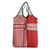 Denmark National Football Grocery Bag The Red and Whites Sporty Style - Wonder Print Shop