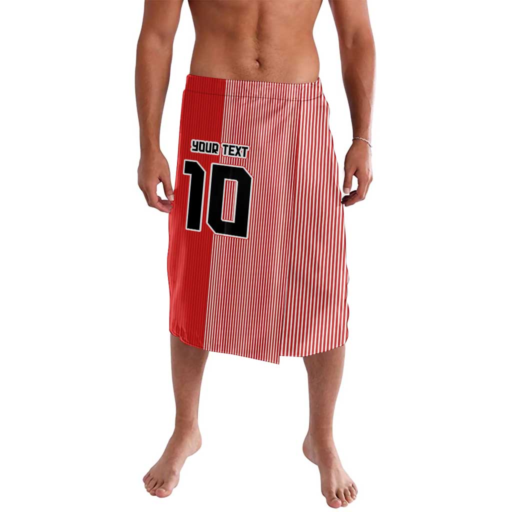 Custom Denmark National Football Lavalava The Red and Whites Sporty Style - Wonder Print Shop