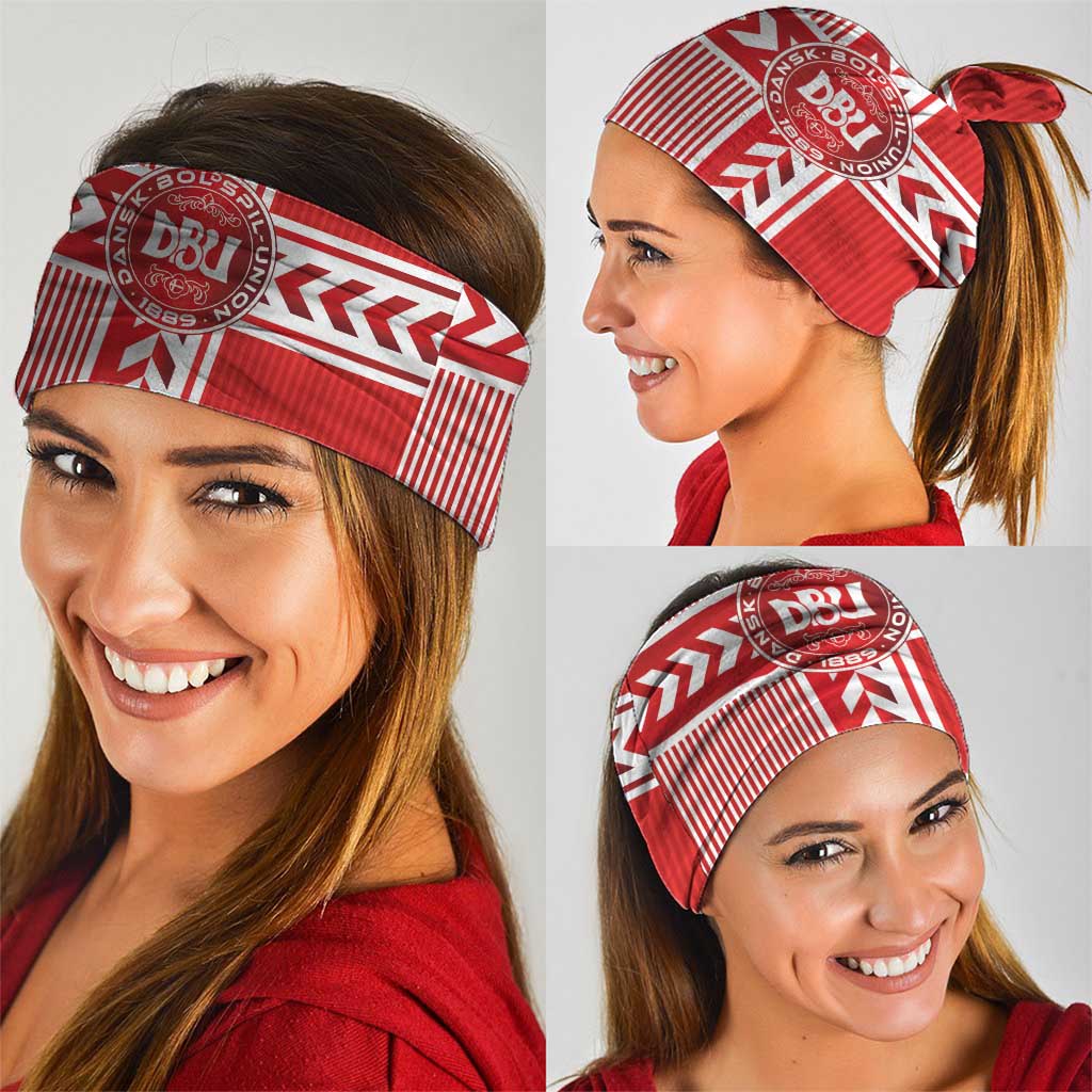 Denmark National Football Neck Gaiter The Red and Whites Sporty Style - Wonder Print Shop