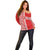 Custom Denmark National Football Off Shoulder Sweater The Red and Whites Sporty Style - Wonder Print Shop