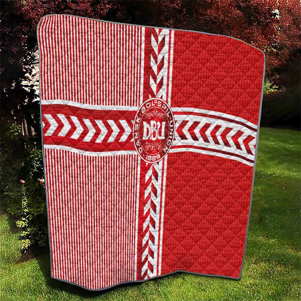 Denmark National Football Quilt The Red and Whites Sporty Style - Wonder Print Shop