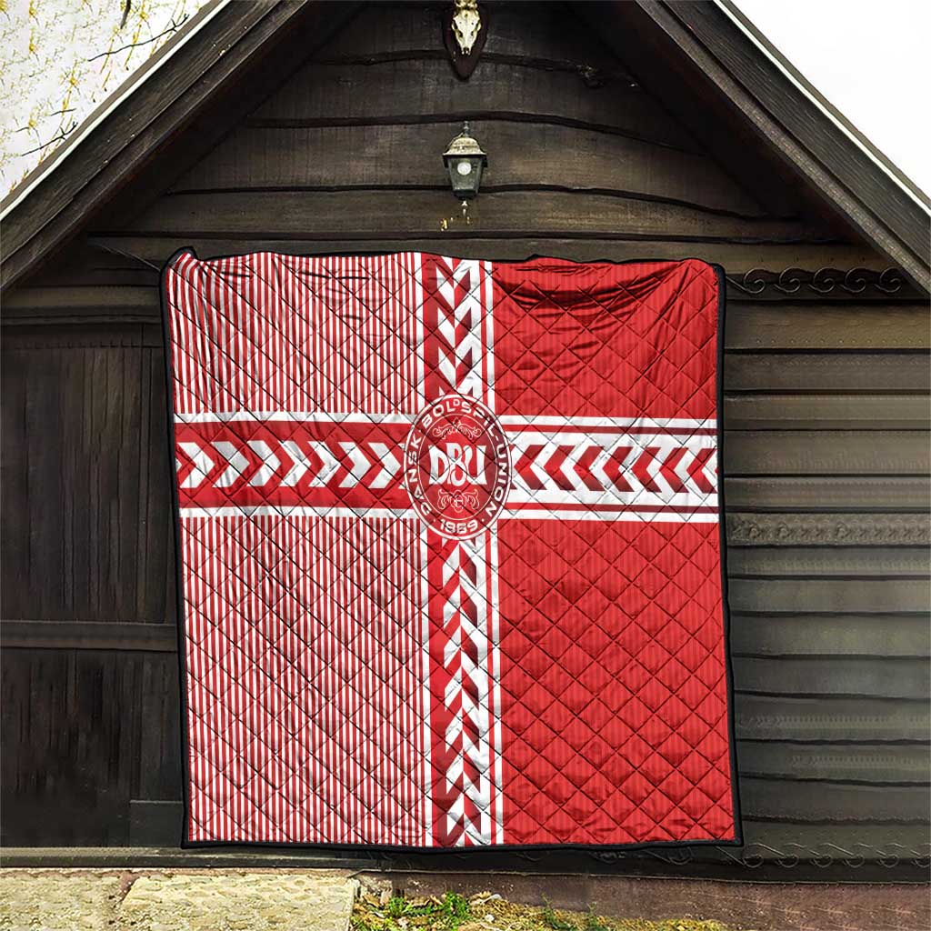 Denmark National Football Quilt The Red and Whites Sporty Style - Wonder Print Shop