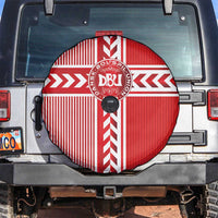 Denmark National Football Spare Tire Cover The Red and Whites Sporty Style - Wonder Print Shop