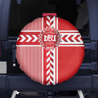 Denmark National Football Spare Tire Cover The Red and Whites Sporty Style - Wonder Print Shop