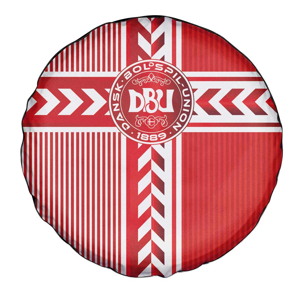 Denmark National Football Spare Tire Cover The Red and Whites Sporty Style - Wonder Print Shop