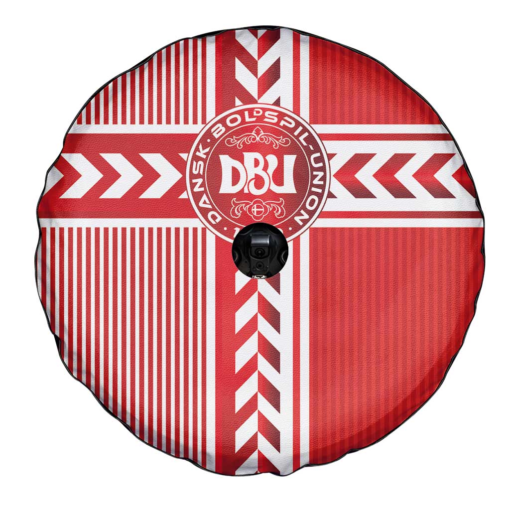 Denmark National Football Spare Tire Cover The Red and Whites Sporty Style - Wonder Print Shop