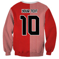 Custom Denmark National Football Sweatshirt The Red and Whites Sporty Style - Wonder Print Shop