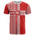 Custom Denmark National Football T Shirt The Red and Whites Sporty Style - Wonder Print Shop