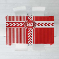 Denmark National Football Tablecloth The Red and Whites Sporty Style - Wonder Print Shop