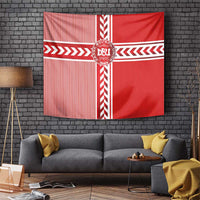 Denmark National Football Tapestry The Red and Whites Sporty Style - Wonder Print Shop