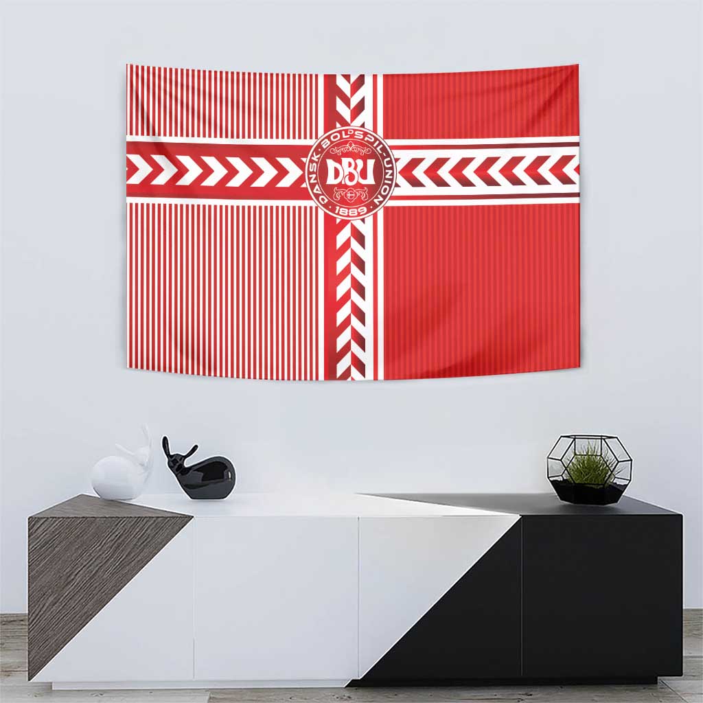 Denmark National Football Tapestry The Red and Whites Sporty Style - Wonder Print Shop