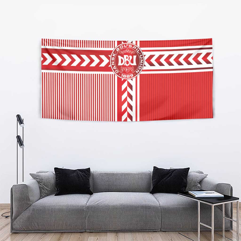 Denmark National Football Tapestry The Red and Whites Sporty Style - Wonder Print Shop
