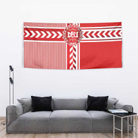 Denmark National Football Tapestry The Red and Whites Sporty Style - Wonder Print Shop