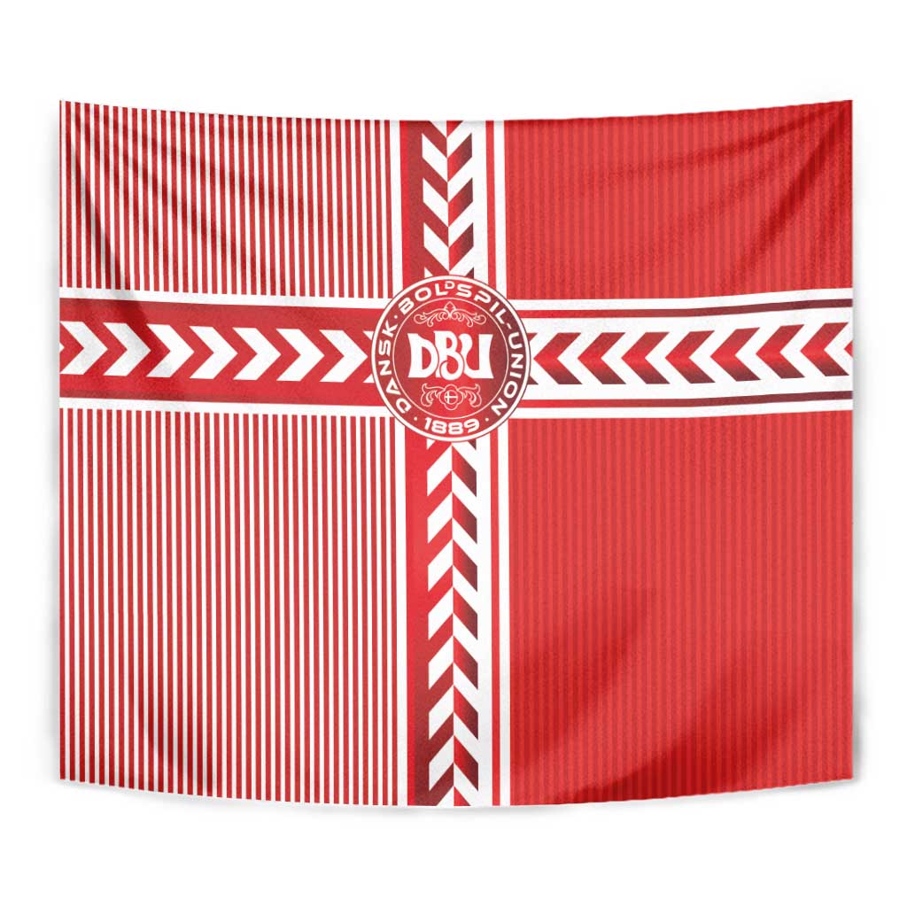 Denmark National Football Tapestry The Red and Whites Sporty Style - Wonder Print Shop