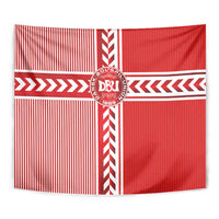 Denmark National Football Tapestry The Red and Whites Sporty Style - Wonder Print Shop
