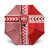 Denmark National Football Umbrella The Red and Whites Sporty Style - Wonder Print Shop