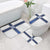 Finland National Football Bathroom Set Pine Trees with Diamond Shapes - Wonder Print Shop