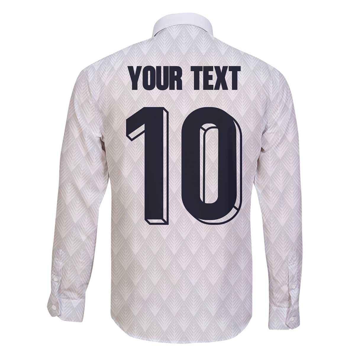 Custom Finland National Football Family Matching Off The Shoulder Long Sleeve Dress and Hawaiian Shirt Pine Trees with Diamond Shapes - Wonder Print Shop