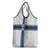 Finland National Football Grocery Bag Pine Trees with Diamond Shapes - Wonder Print Shop