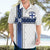Custom Finland National Football Hawaiian Shirt Pine Trees with Diamond Shapes - Wonder Print Shop