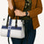 Finland National Football Leather Bag Pine Trees with Diamond Shapes - Wonder Print Shop