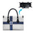 Finland National Football Leather Bag Pine Trees with Diamond Shapes - Wonder Print Shop