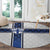 Finland National Football Round Carpet Pine Trees with Diamond Shapes - Wonder Print Shop