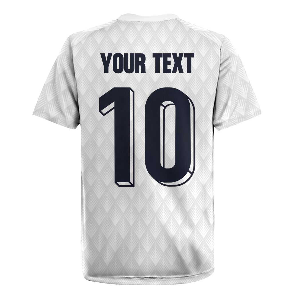 Custom Finland National Football Rugby Jersey Pine Trees with Diamond Shapes - Wonder Print Shop