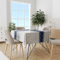 Finland National Football Tablecloth Pine Trees with Diamond Shapes - Wonder Print Shop