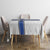 Finland National Football Tablecloth Pine Trees with Diamond Shapes - Wonder Print Shop