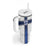 Custom Finland National Football Tumbler With Handle Pine Trees with Diamond Shapes - Wonder Print Shop