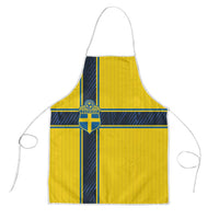 Sweden National Football Apron Glory The Blue and Yellow - Wonder Print Shop