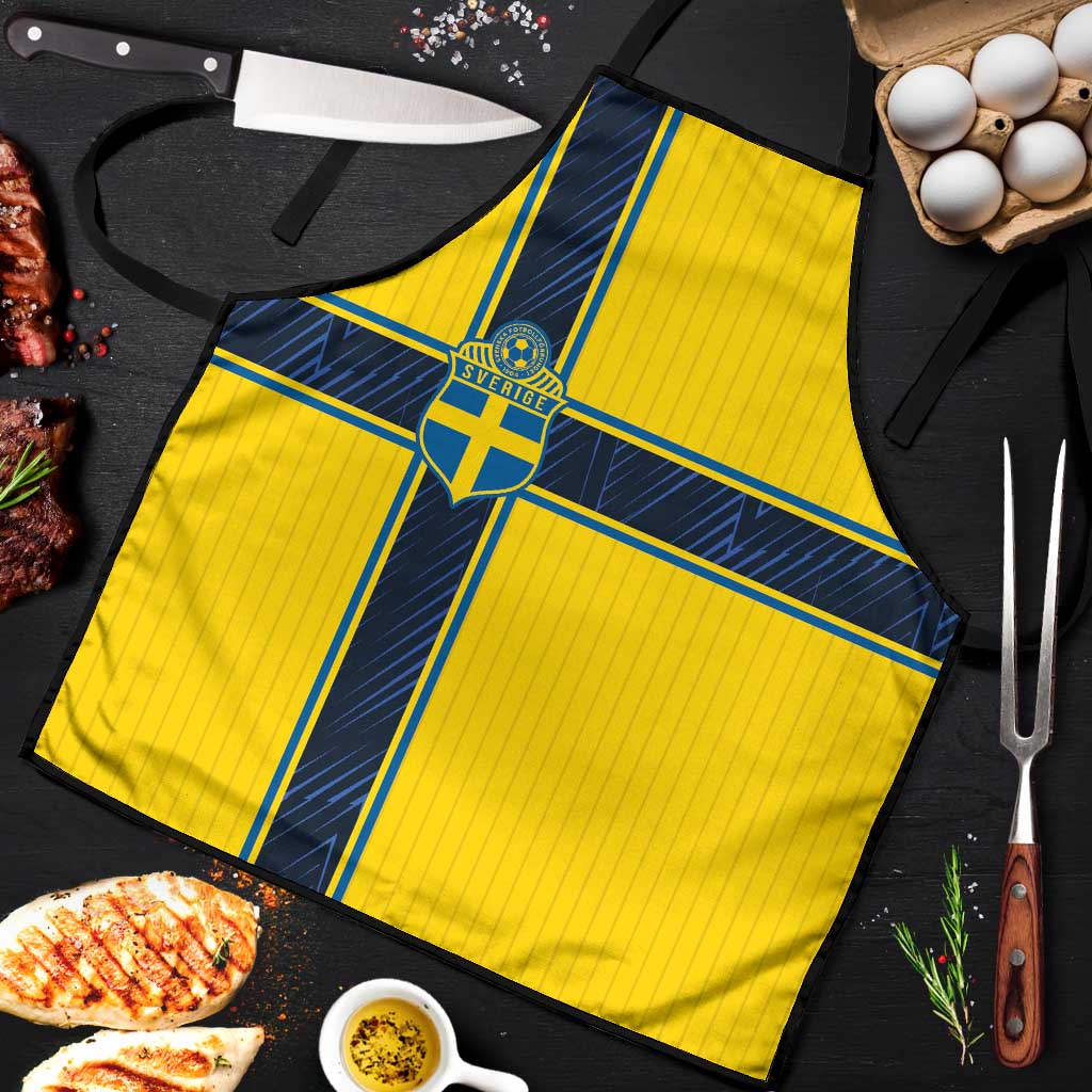 Sweden National Football Apron Glory The Blue and Yellow - Wonder Print Shop