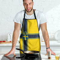 Sweden National Football Apron Glory The Blue and Yellow - Wonder Print Shop