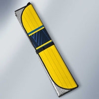 Sweden National Football Auto Sun Shade Glory The Blue and Yellow - Wonder Print Shop