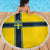 Sweden National Football Beach Blanket Glory The Blue and Yellow - Wonder Print Shop