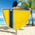 Sweden National Football Beach Blanket Glory The Blue and Yellow - Wonder Print Shop
