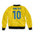 Custom Sweden National Football Bomber Jacket Glory The Blue and Yellow - Wonder Print Shop