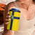 Custom Sweden National Football 4 in 1 Can Cooler Tumbler Glory The Blue and Yellow - Wonder Print Shop