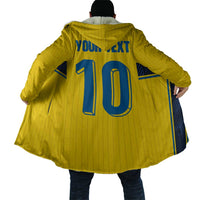 Custom Sweden National Football Cloak Glory The Blue and Yellow - Wonder Print Shop