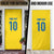 Custom Sweden National Football Door Cover Glory The Blue and Yellow - Wonder Print Shop