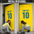 Custom Sweden National Football Door Cover Glory The Blue and Yellow - Wonder Print Shop