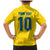Custom Sweden National Football Family Matching Mermaid Dress and Hawaiian Shirt Glory The Blue and Yellow - Wonder Print Shop