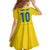 Custom Sweden National Football Family Matching Summer Maxi Dress and Hawaiian Shirt Glory The Blue and Yellow - Wonder Print Shop